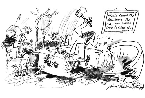 Lilliput cartoon © John Glashan