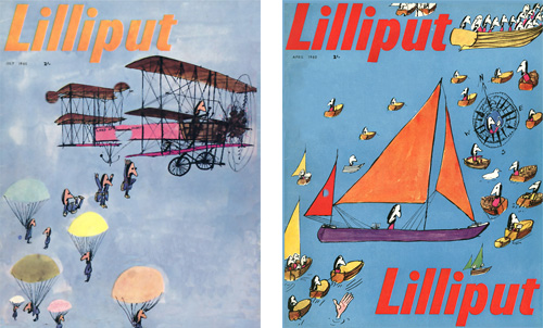 Lilliput cartoons © John Glashan