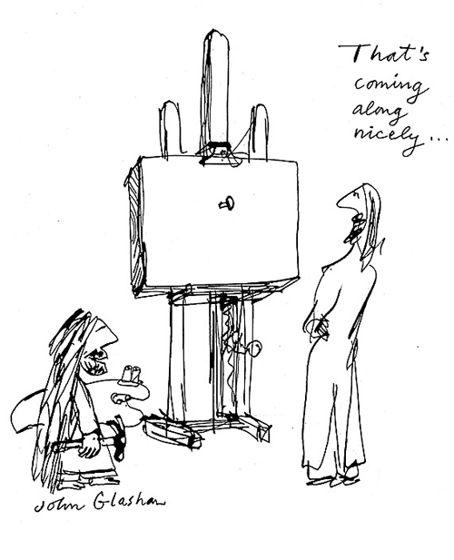 Private Eye cartoon © John Glashan