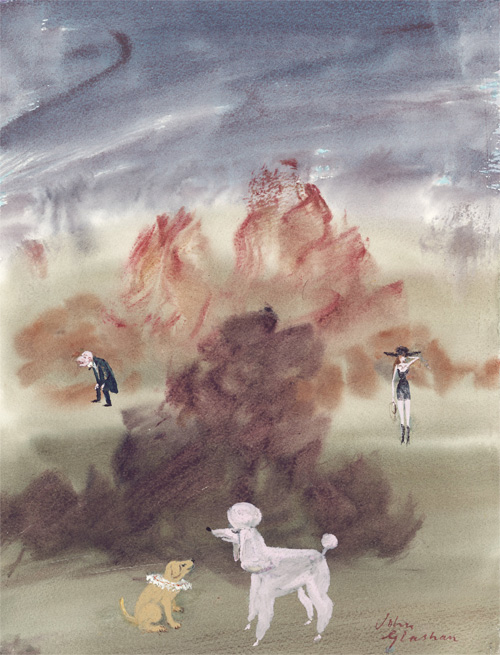 Punch magazine cover © John Glashan