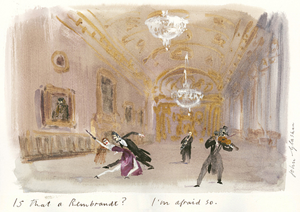 Cartoon for The Spectator © John Glashan