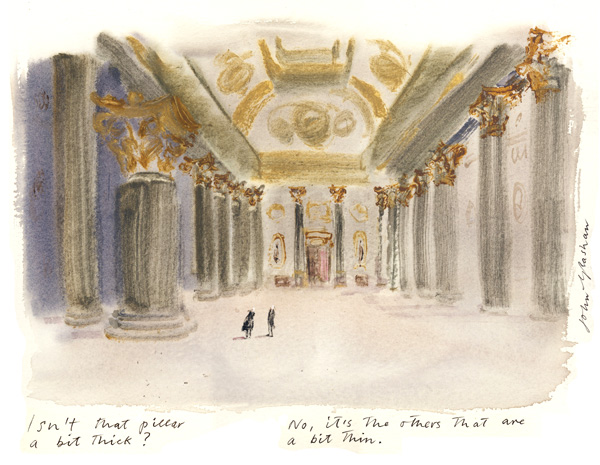 Cartoon for The Spectator © John Glashan