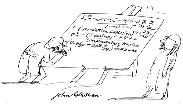 Illustration for Town & Country magazine © John Glashan