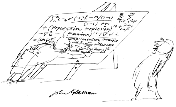 Illustration for Town & Country magazine © John Glashan