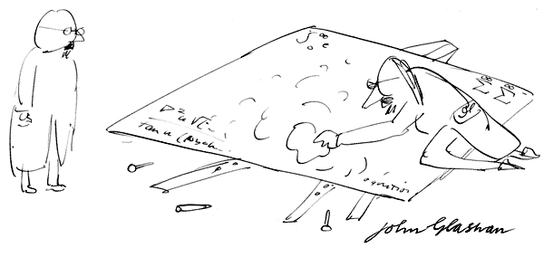 Illustration for Town & Country magazine © John Glashan