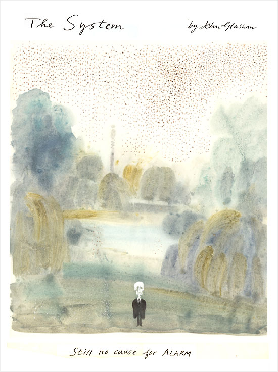 Cartoon for Time Out 1986 © John Glashan